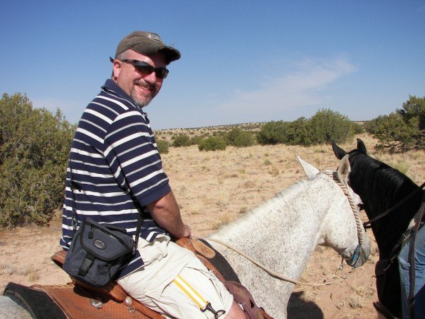 Riding at the Tamaya Resort in Albuquerque